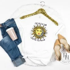 Hustle & Heart NC Live By The Sun Love By The Moon - SUBLIMATION TRANSFER Transfers
