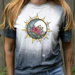Hustle & Heart NC Live By The Sun Love By The Moon - SUBLIMATION TRANSFER Transfers
