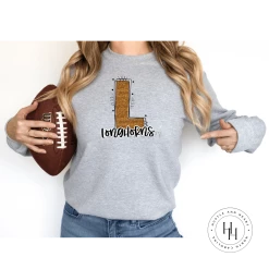 Hustle & Heart NC Longhorns Gold Glitter Varsity Doodle School Doodle Designs