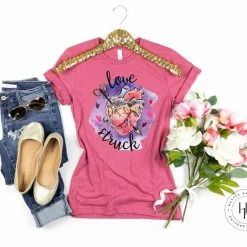 Hustle & Heart NC Valentine's Day Love Struck Anatomical Heart