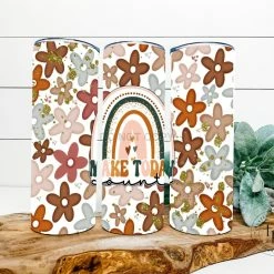 Hustle & Heart NC Make Today Count Completed 20oz Skinny Tumbler Tumbler Of The Week