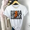 Hustle & Heart NC Mama Basketball Bolt Graphic Tee