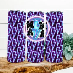 Hustle & Heart NC Tumbler Of The Week Mama Mini Bolts Completed 20oz Skinny Tumbler