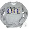 Hustle & Heart NC Martin Chargers Doodle Graphic Tee School Doodle Designs