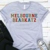 Hustle And Heart NC Faux Chenille And Glitter Letter Patch Tees Melbourne Bearkatz Faux Chenille Letters Graphic Tee