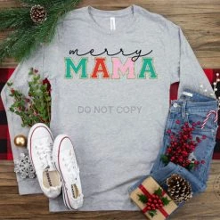 Hustle & Heart NC Merry Mama Graphic Tee