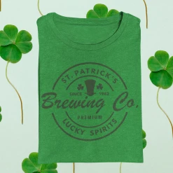 Hustle & Heart NC St Patricks Brewing Company Graphic Tee