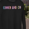 Hustle And Heart NC Kinner And Co Colorful Graphic Tee Colorful Block Mascots