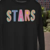 Hustle And Heart NC Stars Colorful Graphic Tee Colorful Block Mascots