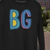 Hustle And Heart NC BG Colorful Graphic Tee Colorful Block Mascots