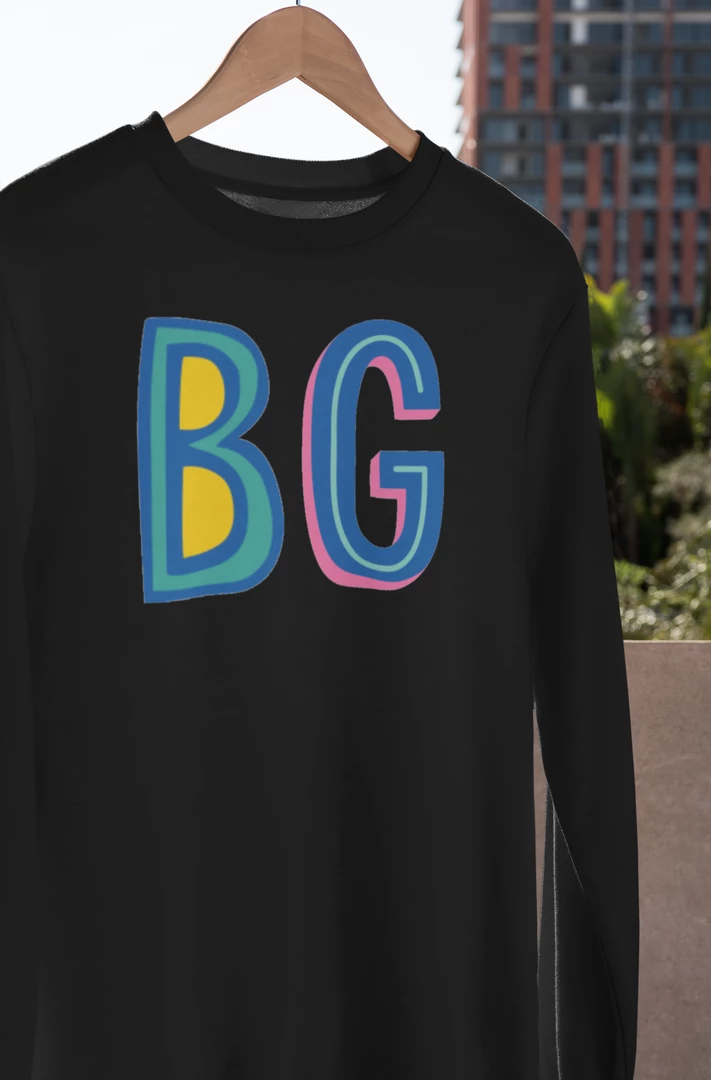 Hustle And Heart NC BG Colorful Graphic Tee Colorful Block Mascots