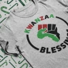 Hustle & Heart NC Kwanzaa Blessings Holiday Graphic Tee