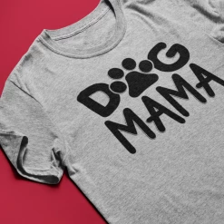 Hustle & Heart NC Valentine's Day Dog Mama With Paw Graphic Tee