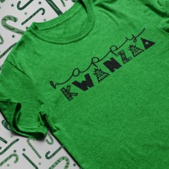 Hustle & Heart NC Happy Kwanzaa Holiday Graphic Tee