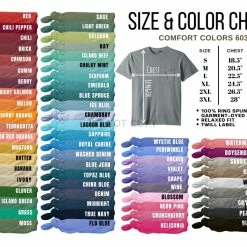 Hustle And Heart NC *MYSTERY* Embroidered Comfort Color Monogram Pocket Tee Monogram Tees