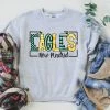 Hustle & Heart NC New Madrid Eagles Doodle Graphic Tee School Doodle Designs