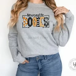 Hustle & Heart NC Newcastle Dogies Graphic Tee