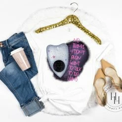 Hustle & Heart NC No Thanks I Dont Even Talk To The Living Ouija - SUBLIMATION TRANSFER