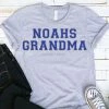 Hustle And Heart NC Noahs Grandma Faux Chenille Letters Graphic Tee