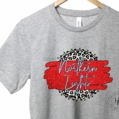 Hustle & Heart NC Northern Lights Grey Leopard