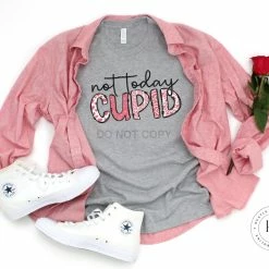 Hustle & Heart NC Valentine's Day Not Today Cupid