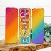Hustle & Heart NC Nurse Completed 20oz Skinny Tumbler Tumbler Of The Week