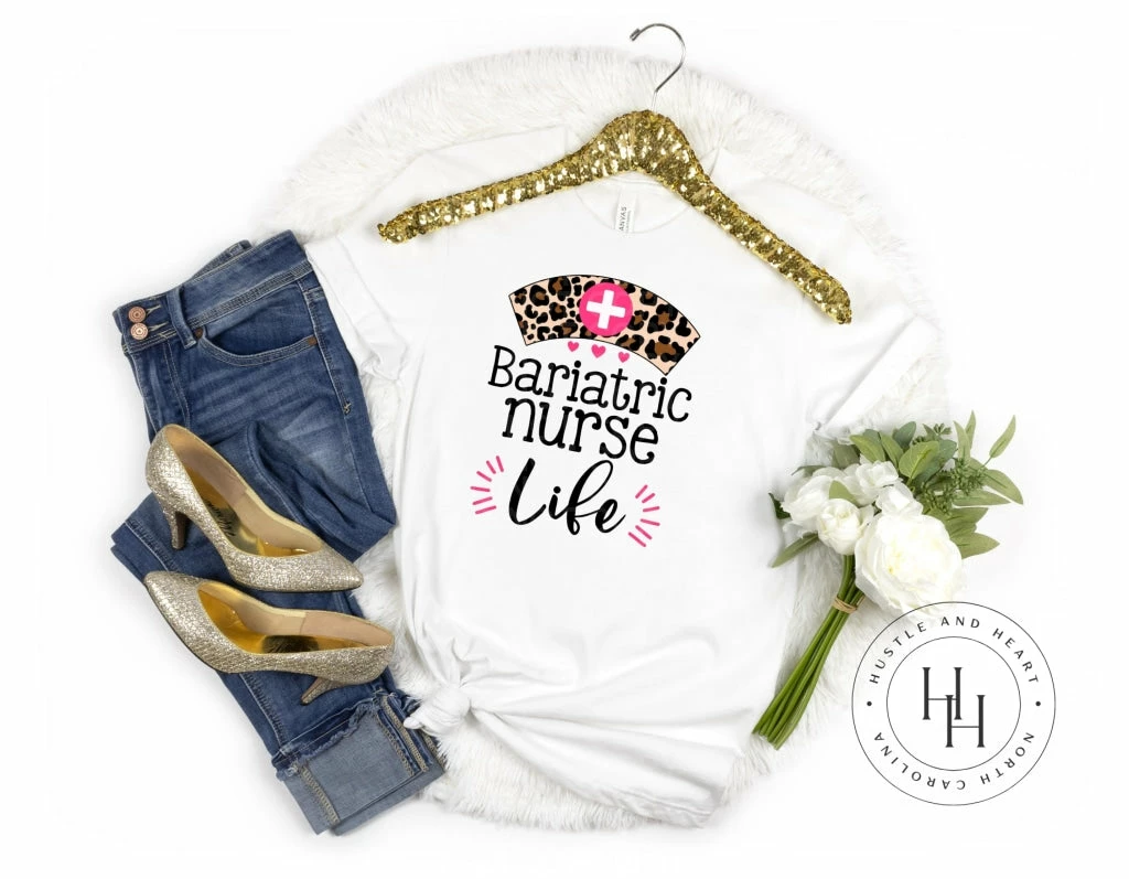 Hustle & Heart NC Transfers Nurse Life Leopard Hat - SUBLIMATION TRANSFER