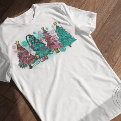 Hustle & Heart NC Nurse/Healthcare Christmas Tree - SUBLIMATION TRANSFER