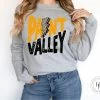Hustle And Heart NC Lightning Bolt Designs Paint Valley Lightning Bolt Graphic Tee