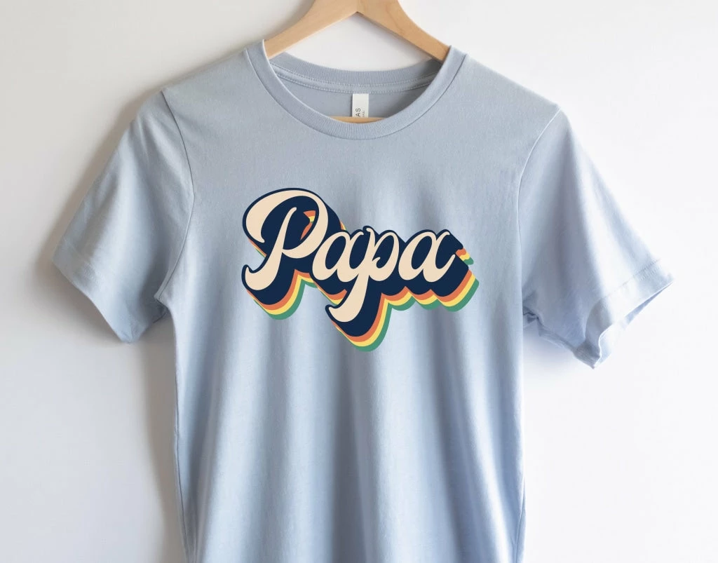 Hustle And Heart NC Father's Day Papa Graphic Tee