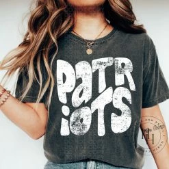 Hustle & Heart NC Transfers Patriots Retro Screenprint Transfer