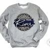Hustle & Heart NC Pearl River Navy/White