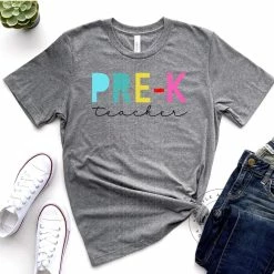 Hustle & Heart NC Pre K Teacher Screenprint Transfer