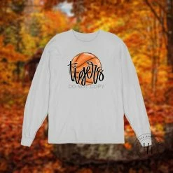 Hustle & Heart NC Basketball Designs Q-T Basketball Team Name Long Sleeves