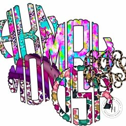 Hustle & Heart NC Random Monogram Graphic Tee SALE!!! Monogram Tees