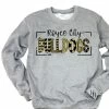 Hustle & Heart NC Royse City Bulldogs Doodle Graphic Tee