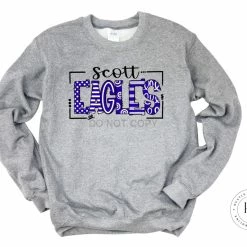 Hustle & Heart NC School Doodle Designs Scott Eagles Doodle Graphic Tee