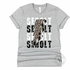 Hustle And Heart NC Lightning Bolt Designs Sebolt Lightning Bolt Graphic Tee