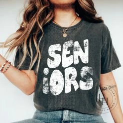 Hustle & Heart NC Transfers Seniors Retro Screenprint Transfer