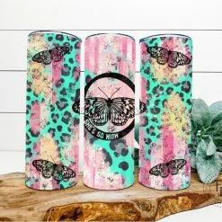 Hustle & Heart NC Tumbler Of The Week She's So High Completed 20oz Skinny Tumbler