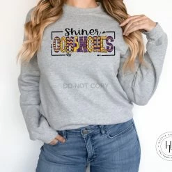 Hustle & Heart NC Shiner Comanches Doodle Graphic Tee