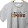 Hustle & Heart NC Shiner Comanches Doodle Graphic Tee