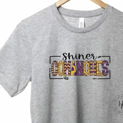 Hustle & Heart NC Shiner Comanches Doodle Graphic Tee