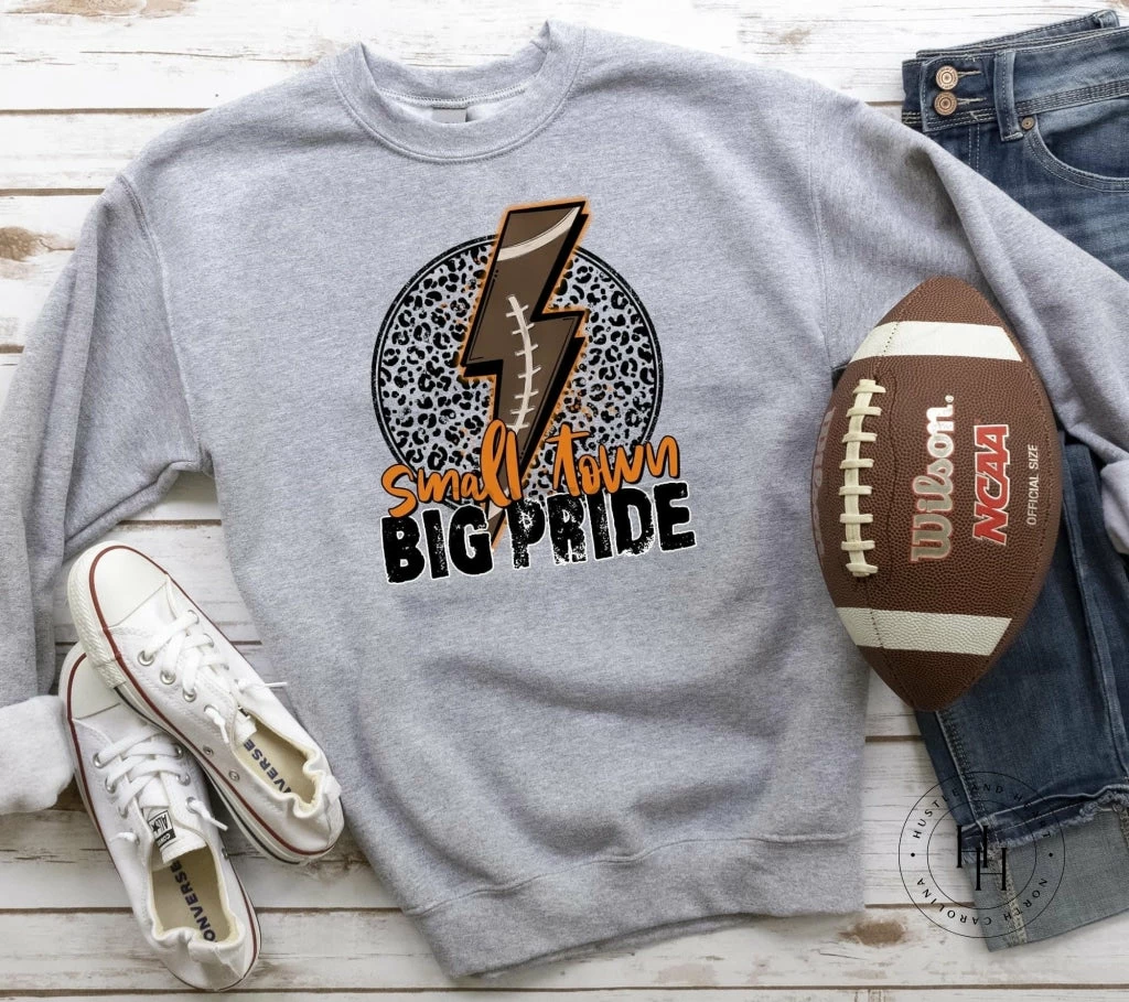 Hustle & Heart NC Small Town Big Pride Graphic Tee