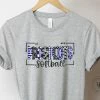 Hustle & Heart NC School Doodle Designs Softball Prospects Doodle Graphic Tee