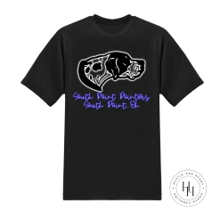 Hustle & Heart NC South Point Pointers Neon Mascot Neon Mascots