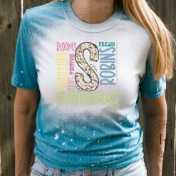 Hustle & Heart NC Spring Typography - SUBLIMATION TRANSFER