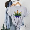 Hustle And Heart NC Stoned & Proud Leaf 420 Pride Graphic Tee LGBTQIA+ Pride/Equality