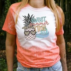 Hustle & Heart NC Transfers Sweet Summer Time Pineapple - SUBLIMATION TRANSFER