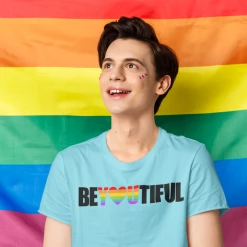 Hustle And Heart NC LGBTQIA+ Pride/Equality BeYOUtiful Graphic Tee